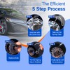 TEANTECH Bulb Retaining Spring Clips for H1/ H3 /H4 /H7-12