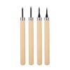 KooingTech Wood Carving Tools, Wood Carving Knife, 4PCS Stamp Making