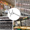 SENENQU 40PCS Pegboard Hooks, 15cm Metal Perforated Board Hooks, Heavy