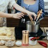 Ciieeo 2Pcs Seasoning Shaker Visible Condiment Bottles for Salt Pepper