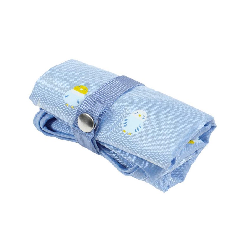 Hamamonyo Eco Tote Small Parakeet, Blue Gray, blue