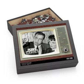 Nostalgic Values Perry Mason Retro TV Show Jigsaw Puzzle 252 Piece 11" X 14"  - 14" × 11" (252 pcs)
