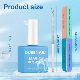 2x15ml Gel Nagellack Entferner,Professioneller Gel Nagellackentferner,Effektiver Nagellackentferner Für Gelnägel,Entfernt Gelnagellack in 3-5 Minuten,Ideal für Maniküre & Nagelpflege