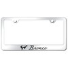 Au-TOMOTIVE GOLD Laser Etched Logo Stainless Steel License Plate Frame