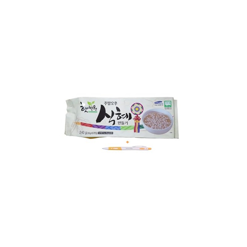 Sikhye Easy-Making Kit, 햇싹원 식혜만들기 8 Teabags, 240g (8.5oz) from