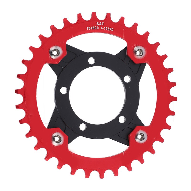 104BCD Sprocket Adapter 34T Positive Negative Tooth Plate with Conversion
