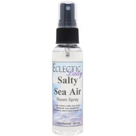 Salty Sea Air Room Spray, 8 Ounces, No Artificial Colors, Parabens, or Preservatives - Fragrant Aromatic Room Mist For Home, Room, Office