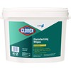 Clorox 31547 Disinfecting Wipes, 7" x 7", Fresh Scent, 700/Bucket