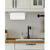 QWORK® 33 cm Kitchen Roll Holder No Drilling – SUS304