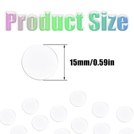 Yosawo 50 g / 1.76 oz Confetti Metallic 15 mm Round Sequins Confetti Dots Dot Confetti Table Decoration Foil Confetti for Table Decoration Birthday Wedding Decoration (D/ZXY/Silver)