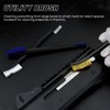 12 Pack Gun Cleaning Brushes with Brass, Bule and White