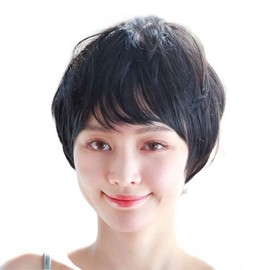 PRISILA BO-01 Hat Wig, Full Wig, All Wig, Medical Wig, Small Face, Women's, Medical Wig, Heat Resistant (Chocolat Black)