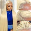 werkueen 28 Inch 613 13x6 Lace Front Wig Human Hair