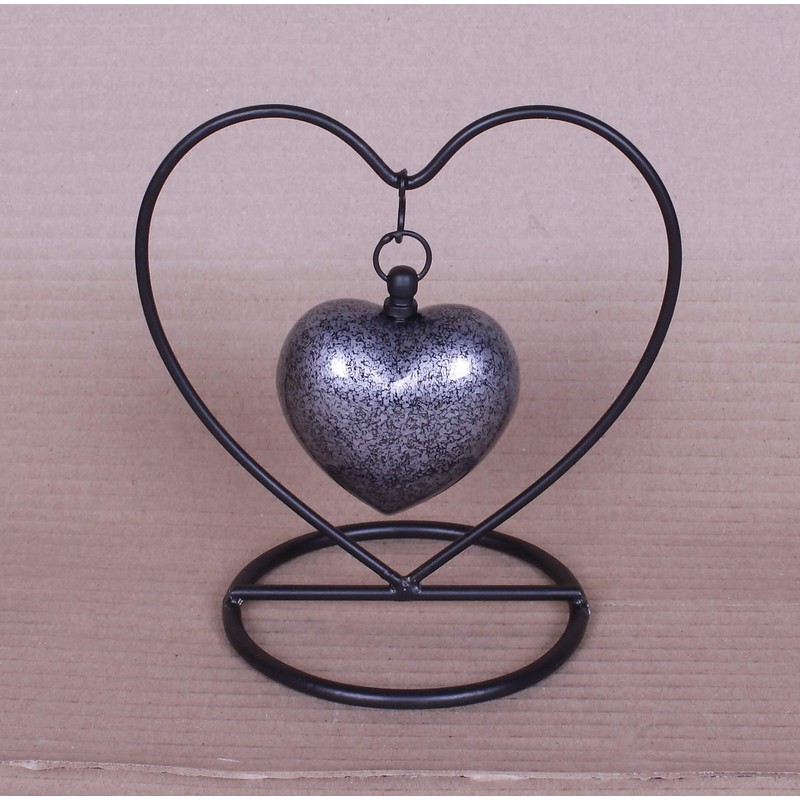 UrnsWithLove Cremation keepsake urn for ashes Heart in my heart