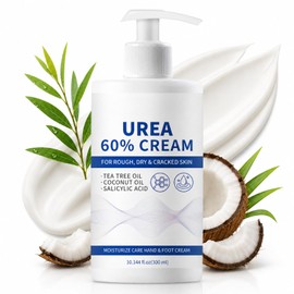 60% Urea Cream,Cracked Heel Repair Cream for Feet and Hand 300ml