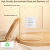 Large glass flour and sugar containers with 132 Kitchen Pantry