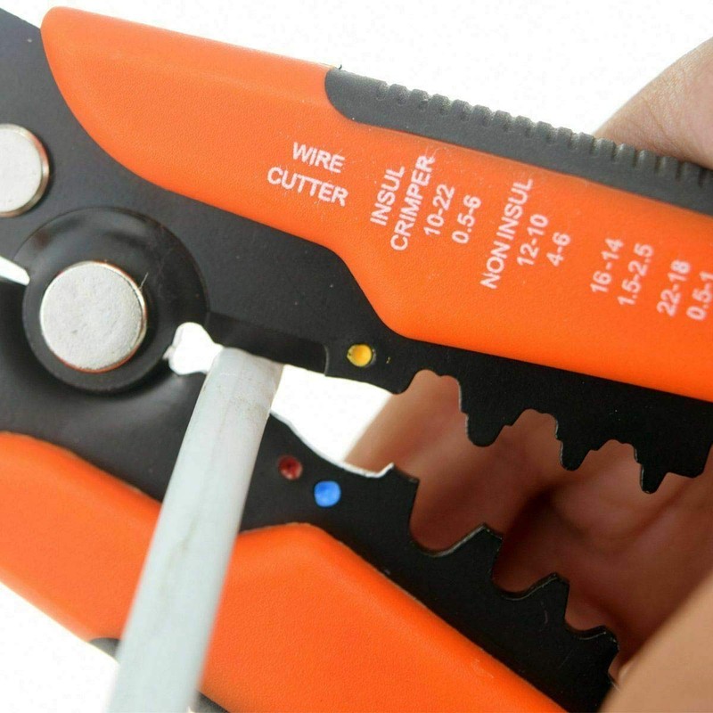 Adjustable Cable Wire Stripper - Automatic Wire Crimping Tool, DIY