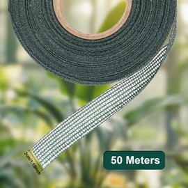 Bliceon Tree Binder, 50 m Tree Attachment Tying Tape, Green Tree Binding, Breathable, Weather-Resistant for Fixing and Tying Trees, Plants