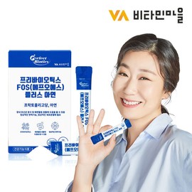Vitamin Village Perfect Biotics 2 Mid -Functional Prebiotics FOS 4000 Plus Zinc Lactobacillus 1 Month 1 Month / 비타민마을 퍼펙트바이오틱스 2중기능성 프리바이오틱스 FOS 4000 플러스 아연 유산균 1박스 1개월분