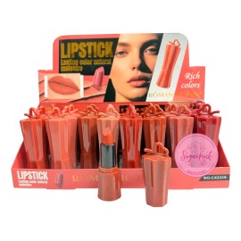 Labial En Barra Mate Velvet Mayoreo 24 Pz