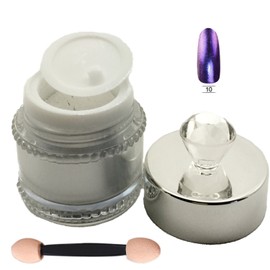 Magic Mirror Chrome Effect Metallic Powder App. 5g per jar TP Mirror Powder (Mirror #10)