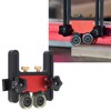 Table Saw Stock Roller Woodworking Double Wheel Sliding Feeding Guide