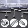 Metric Hex Socket Cap Head Self Tapping Screws, 480pcs M3