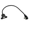 Seadream Angled USB B Printer Extension Cable with Panel Mount