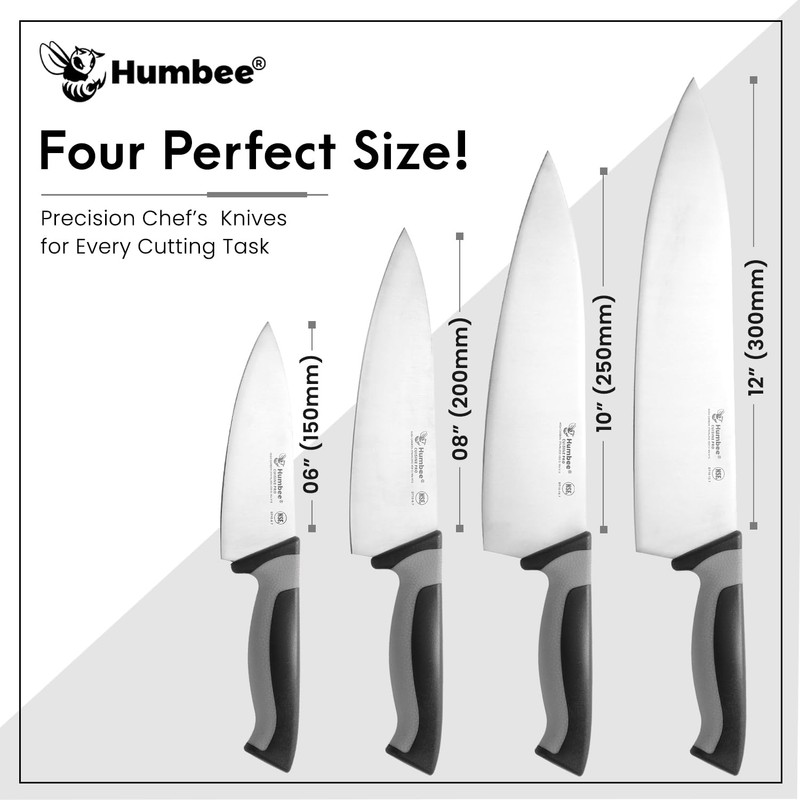 Humbee 12-Inch Chef Knife Razor-Sharp Blade Kitchen Knife with Comfortable