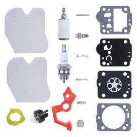 Mtanlo For Jonsered CS2238 CS2234 and Red Max GZ380 For Chainsaw, Air Filter Kit, 545 06 18-01, 530 05 78-69, Replace carb kit For Zama RB-149