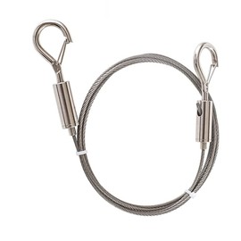 GDQLCNXB Adjustable Picture Hanging Wire 1PCS Mirror Frame Kit 2m x1.5mm Heavy Duty Stainless Steel Wire Rope for Mirror Hanging Hardware,Basket Flowerpot Hold Up to 44 lb / 20kg