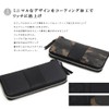 [レジスタ] 財布 メンズ 長財布 ラウンドファスナー キャンバス コーティング加工 黒 迷彩 ブラック
