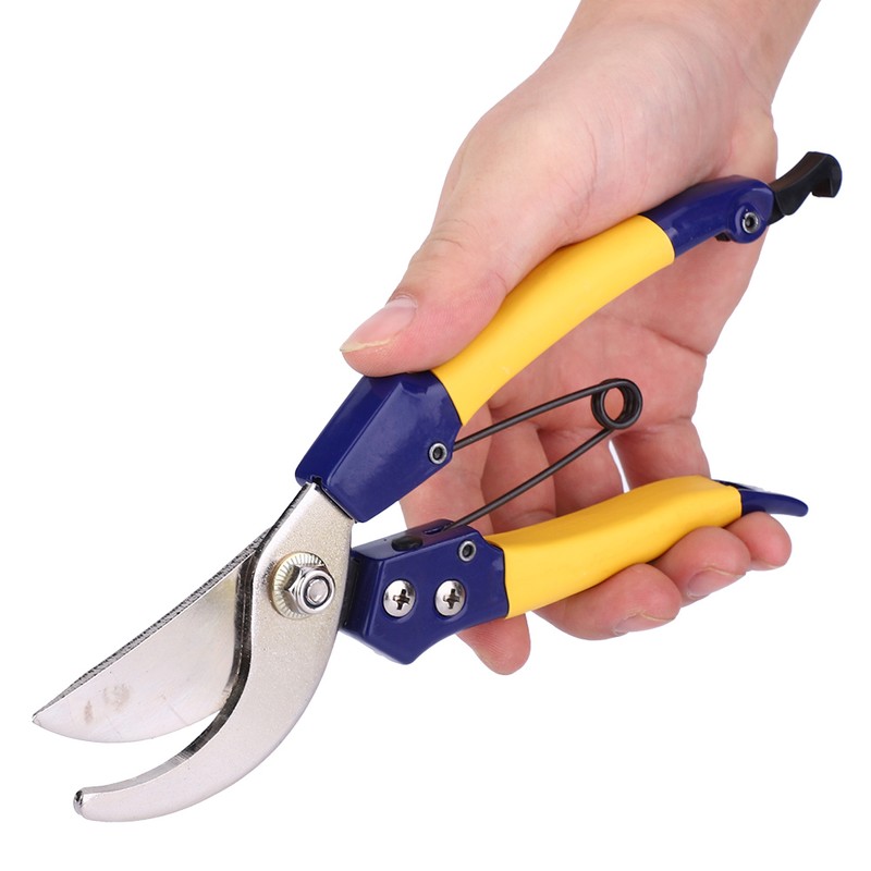 8in Pruning Shears Garden Trees Flowers Trimming Scissors with Double