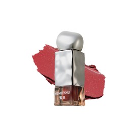 DSMDAISIMAN Lip Tint Metallic Red Brown with Fine Pearls, Glossy Matte Lip, High Color, Improved 3D Feel and Gorgeous Impression (02 - Rishbon)