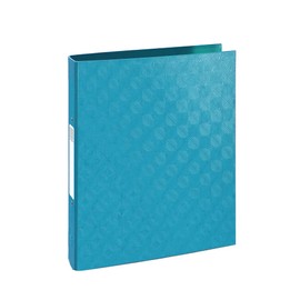 Exacompta 54927E Ring Binder 1928 Made of Cardboard for DIN A4, 2 Rings, Spine 40 mm, Turquoise, Ideal for School and Office, Ring Binder Ring Binder