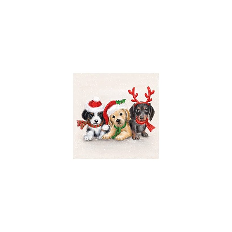Sweet Dogs Napkin Pack of 20