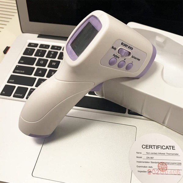 Medical Infrared Thermometer for Adults, Contactless Thermometer, LCD Display, Colour