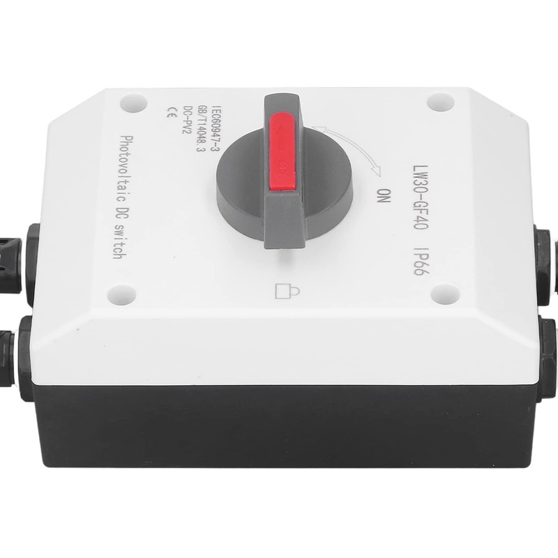 4P 1200VDC 32A Photovoltaic DC Isolator Solar Switch,IP66 Waterproof Insulated