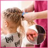 NUHEXRY 1800 Mini Bandas de Goma con Herramientas de Peinado