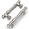 Amerdeco 10 Pack Brushed Satin Nickel Cabinet Pulls 3 Inch(76mm)