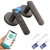 Gavdhe Fingerprint Door Lock Smart Fingerprint Door Knob with Keyless