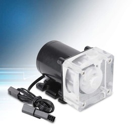 ASHATA CPU Water Cooling Pump 12V Silent Water Cooling Pump Set 600L/H G1/4 Water Cooling Radiator PC Liquid Cooling System