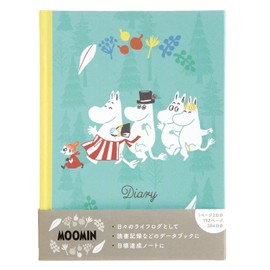 Gakken Staiful Moomin Diary Green BD12019