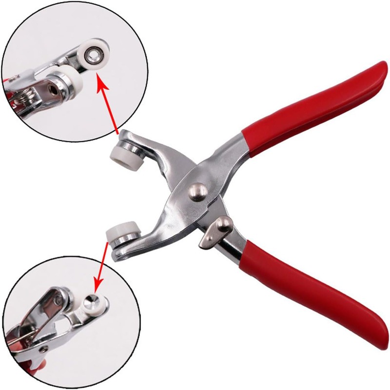 Safety Eye Tool, Eye Pliers, Eye Snapper Tool, Auxiliary for