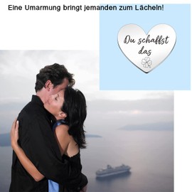 PulangRen Lucky Charm, Courage Gift, You Create The Gift, Lucky Charm First Day at School, Secondary School Gift, Lucky Charm Exam, Pocket Hug Motivational Gifts (STYLE-A)