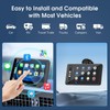 Carplay Screen for Car, 7" HD Wireless Portable Car Play