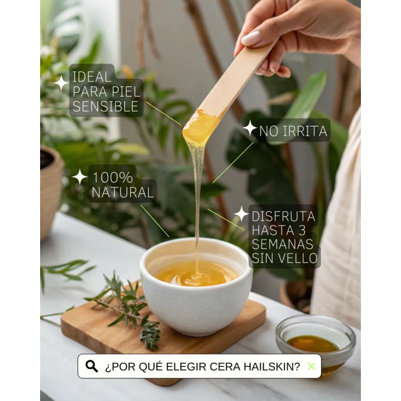 Cera Para Depilar Especial Para La Cara Zona Facial Sensible