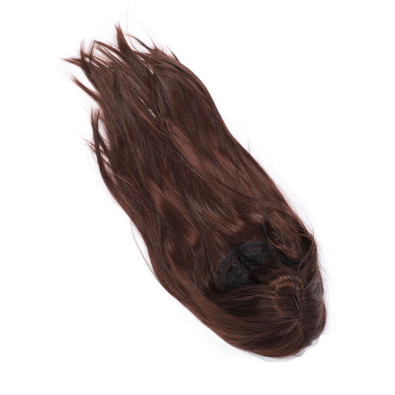 Long Straight Synthetic Hair High Density Silky Heat Resistant Fiber