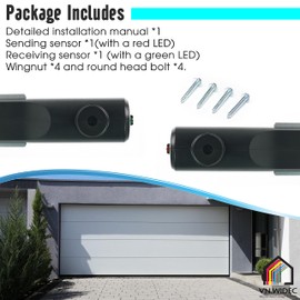 VNWIDEC VNWIDEC GSTB-R STB-BL for Genie Garage Door Sensor Replacement 37220R 34094R 305048R 35048R Compatible with Genie Garage Door Sensors, for Genie Replacement Sensors, for Genie Sensors for Garage Door