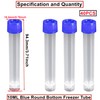 HUAZIZ Pack of 40 10 ml Freezing Tubes, Blue, 10